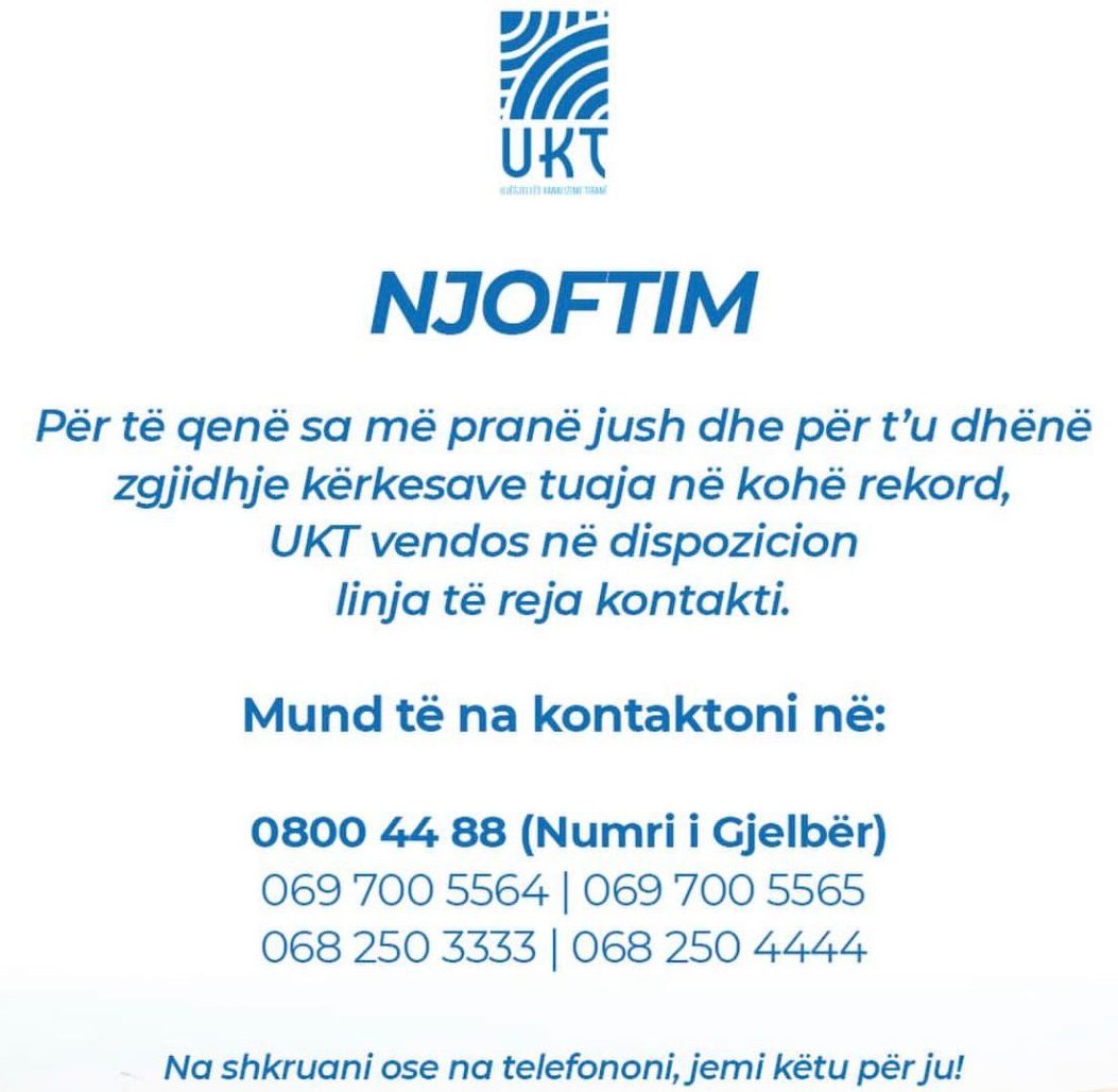 Linja te reja numrash